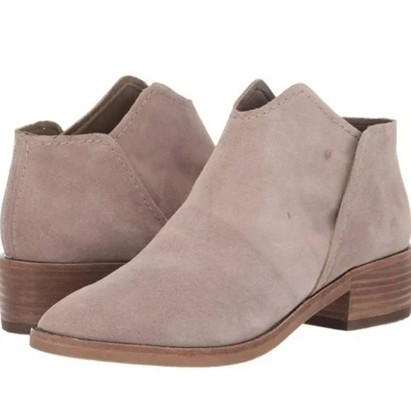Dolce Vita Trist Ankle Boot Taupe -6 - Picture 1 of 8